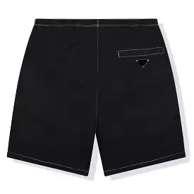 Prada Re-Nylon Black Swim Shorts