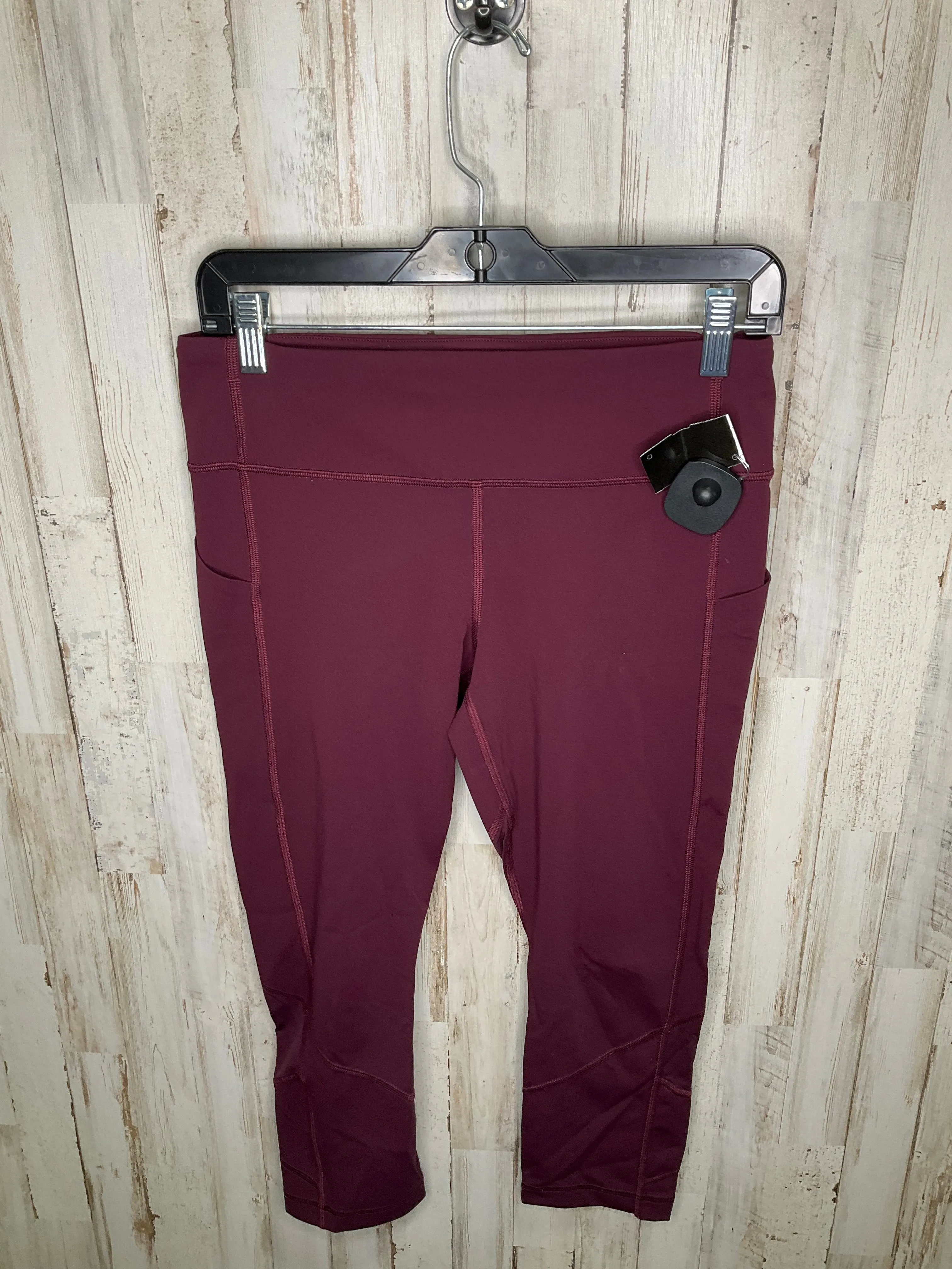 Purple Athletic Capris Lululemon, Size 8