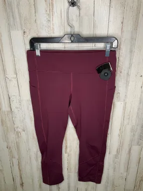 Purple Athletic Capris Lululemon, Size 8