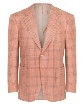 Red Plaid Two Button Sportcoat