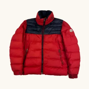 Red y2ks Moncler Puffer Jacket Coat (M)