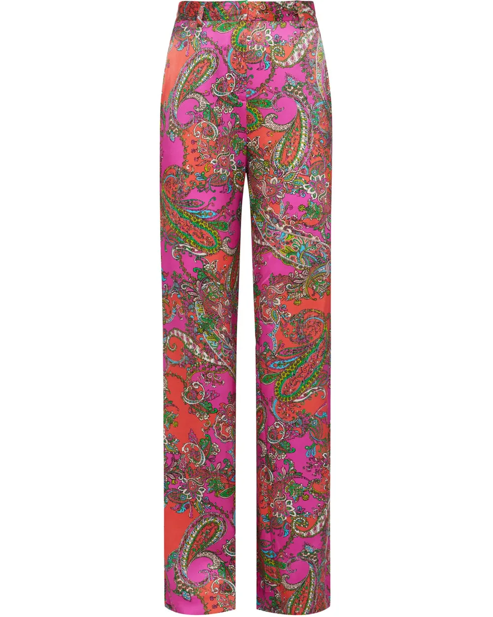 Rhodamine Pop Paisley Gavin Wide Leg Pant