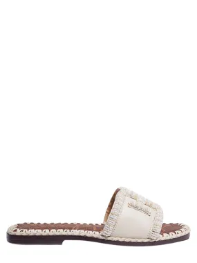 Sam Edelman Fitz Slide Sandal in Ivory