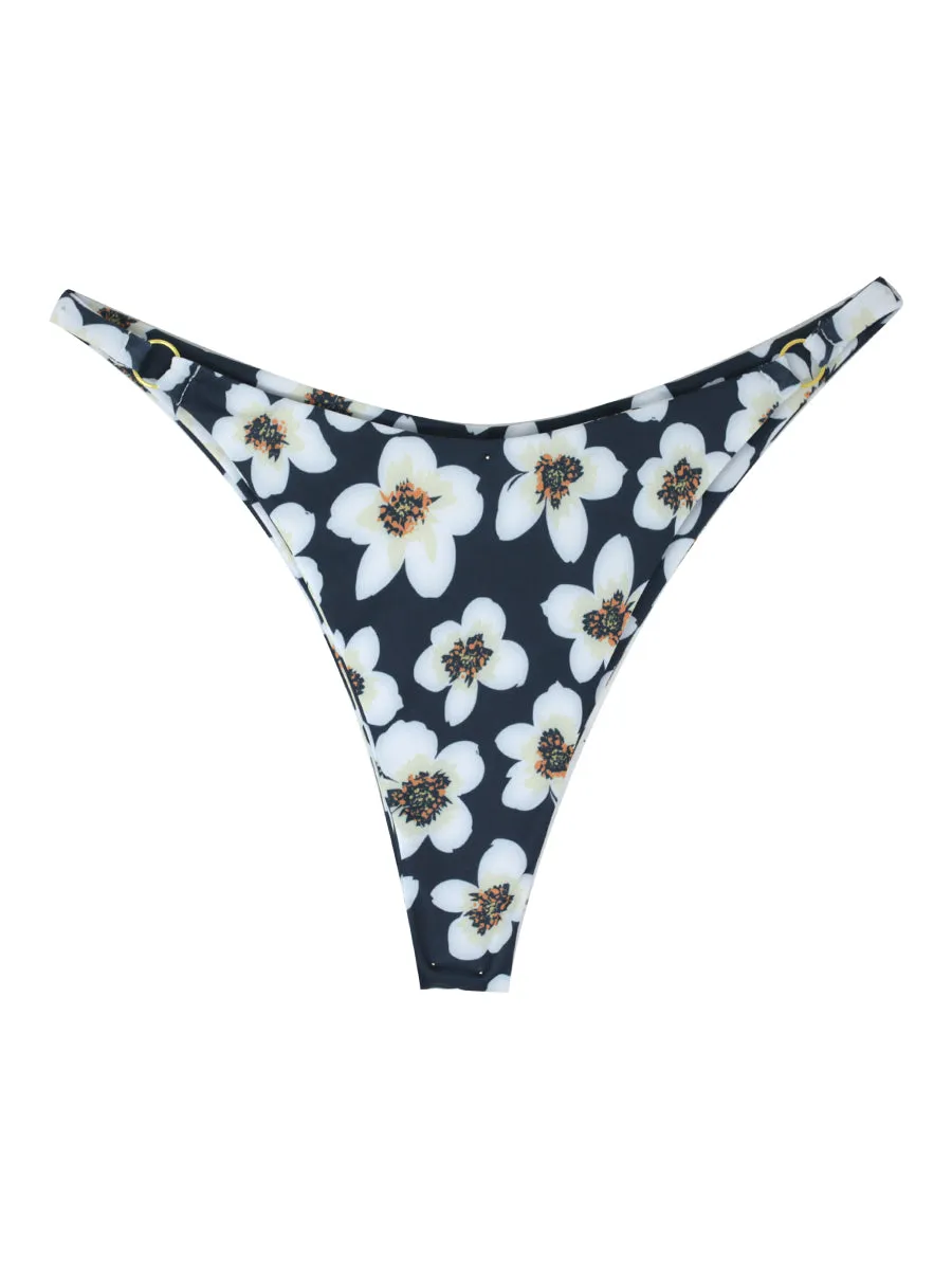 SELENA bottoms - Navy Blue Floral