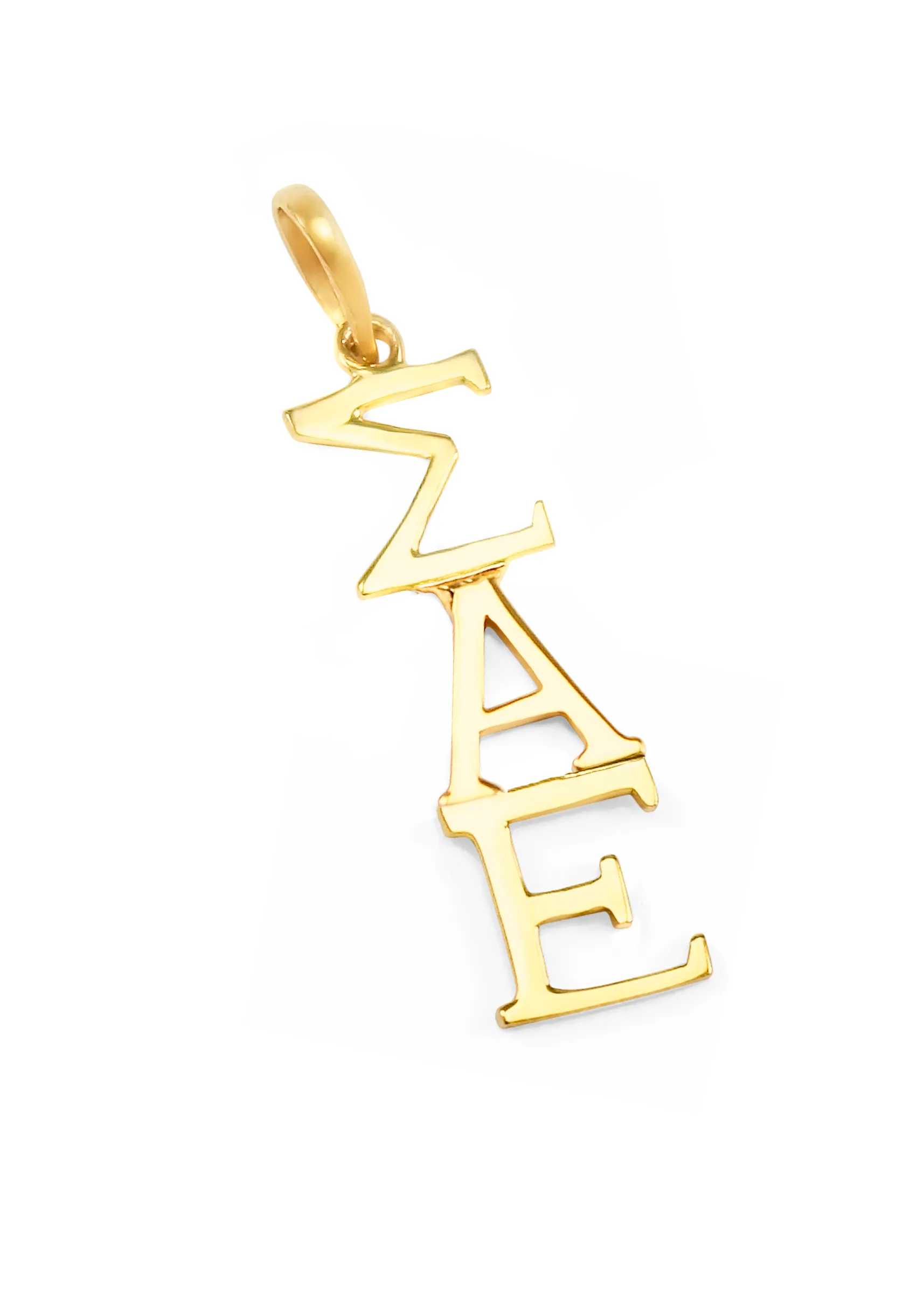 Sigma Alpha Epsilon 14k Solid Gold Lavaliere