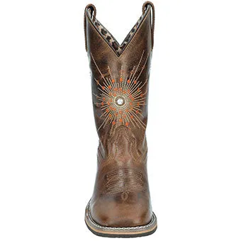 Smoky Mountain Women's Sunburst Western Boots - Brown  6