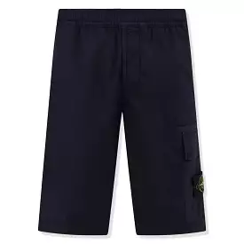 Stone Island Lightweight Tela Blue Shorts