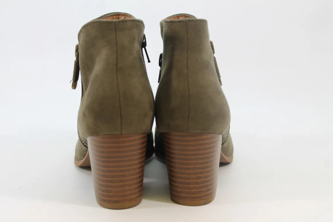 Style & Co. Masrinaa Green Boots 7M(ZAP10937)