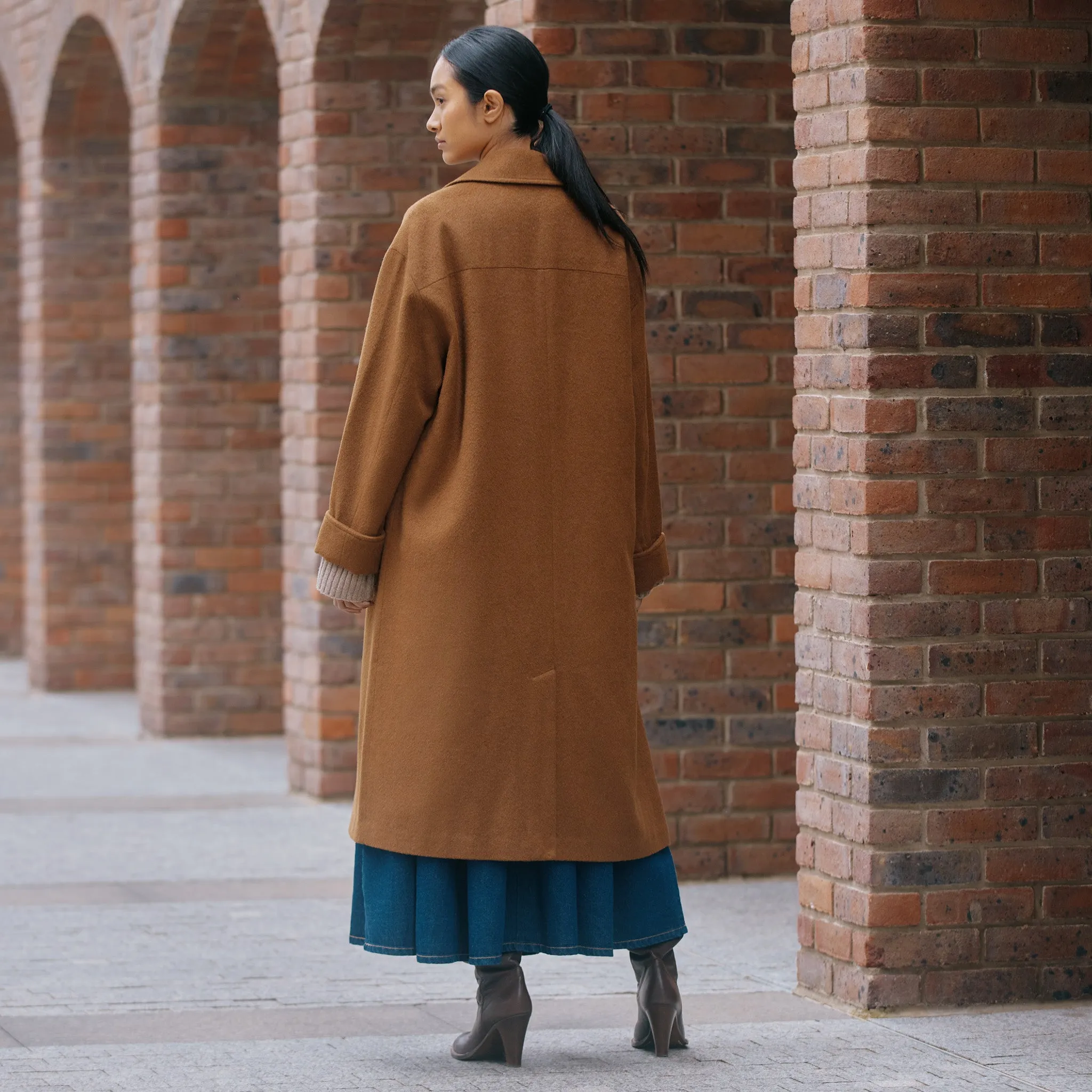 Tan Wool Coat