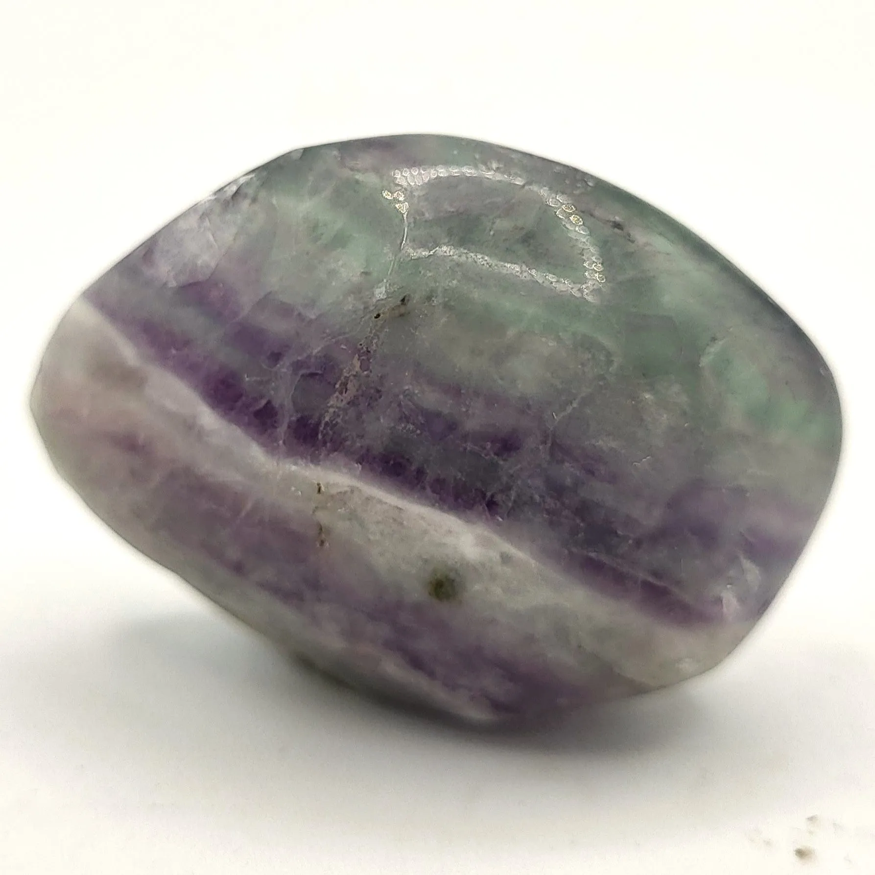 Tumbled Rainbow Fluorite