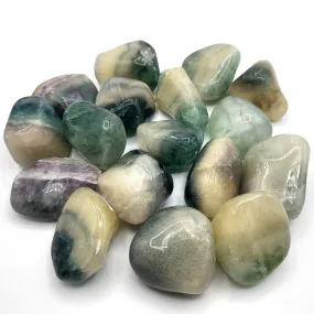 Tumbled Rainbow Fluorite