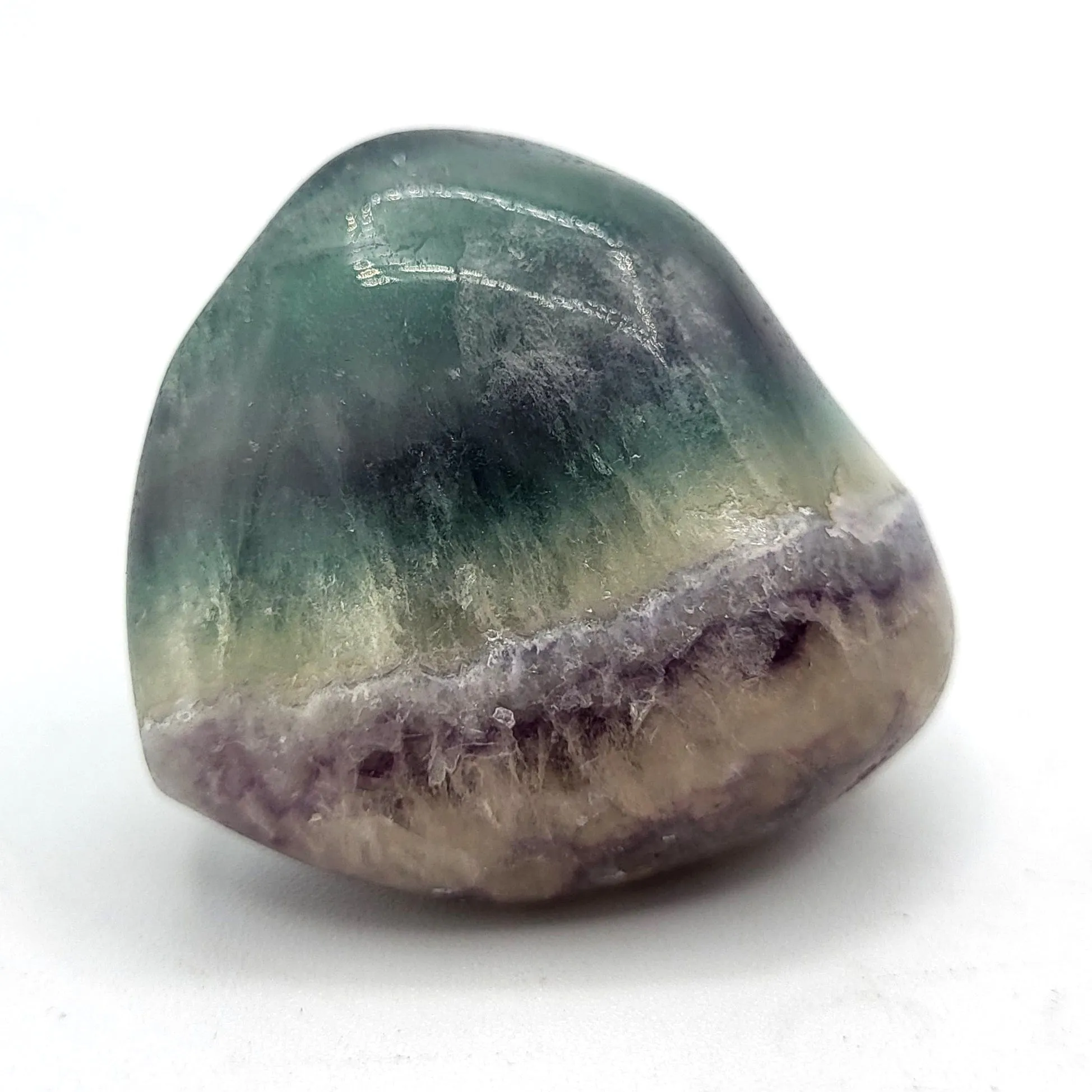 Tumbled Rainbow Fluorite