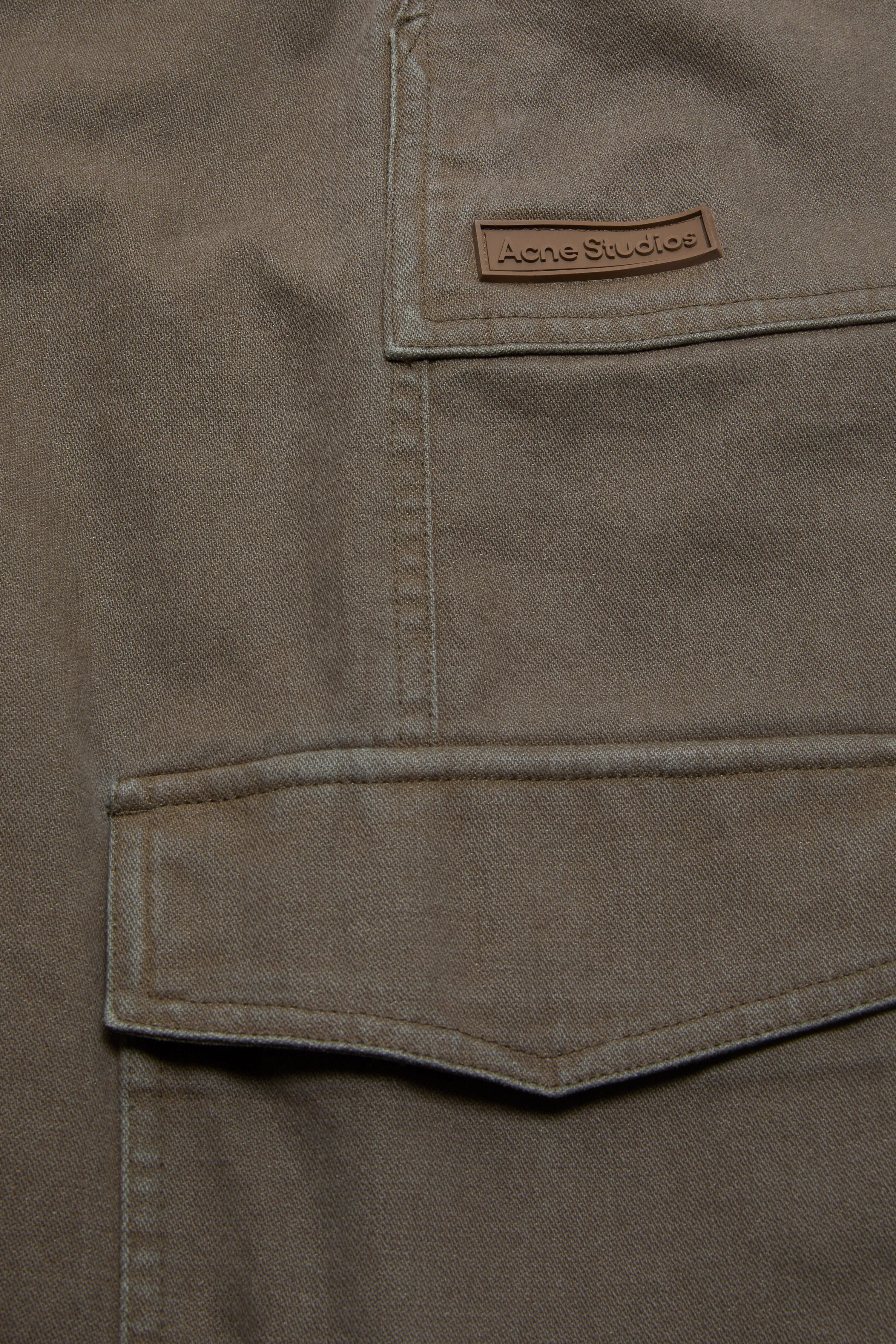 Twill trousers