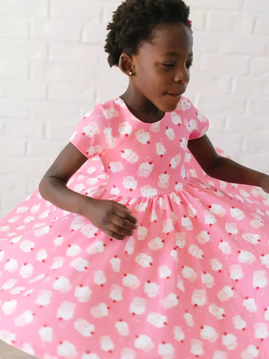 Twirl Dress - Pink Cupcakes