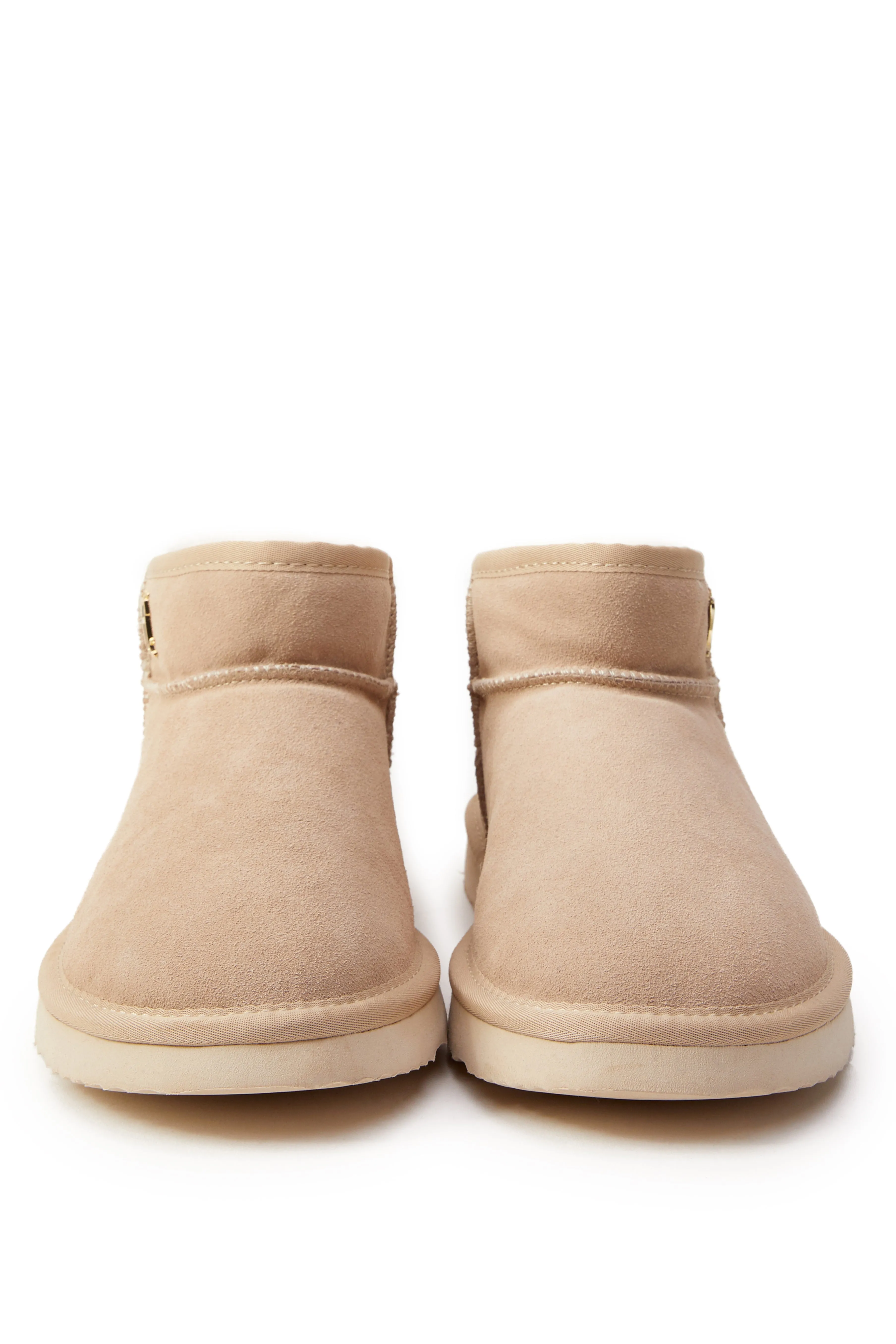 Ultra Mini Shearling Boot (Oyster)