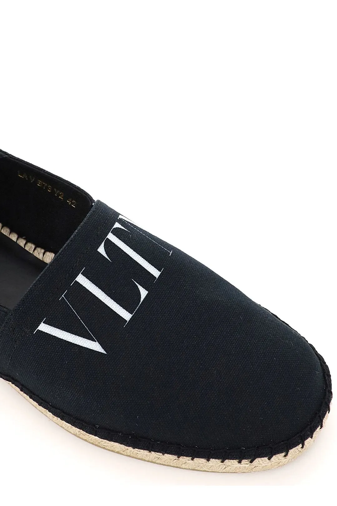 Valentino VLTN Logo Printed Espadrilles