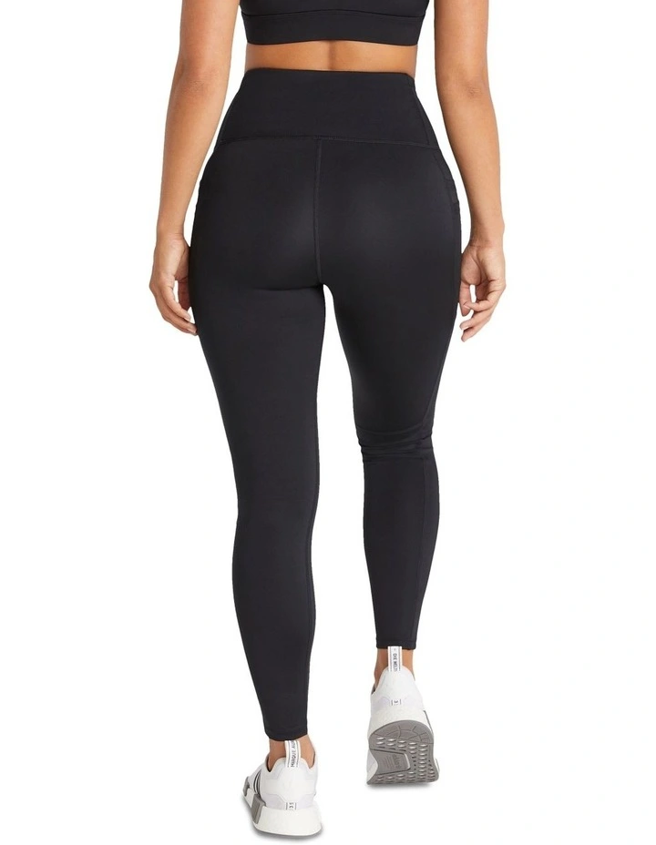 Velocity Pocket Full Length Tights in Black