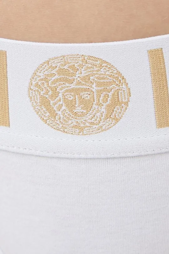 Versace thongs white color