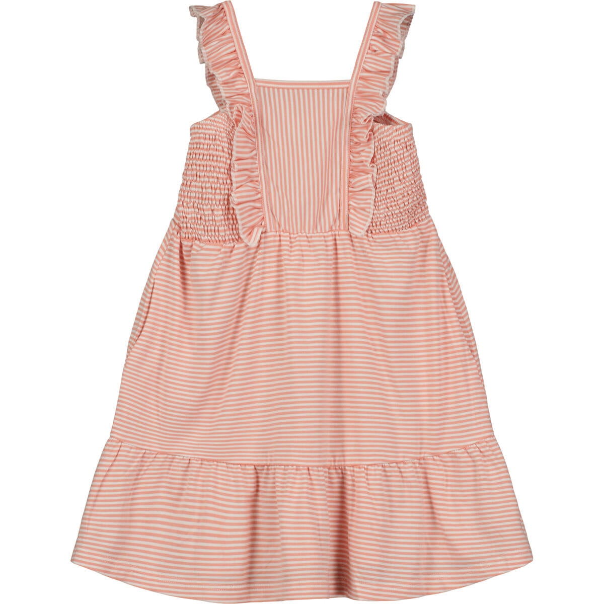 Vignette - Coral Stripe Ameera Dress