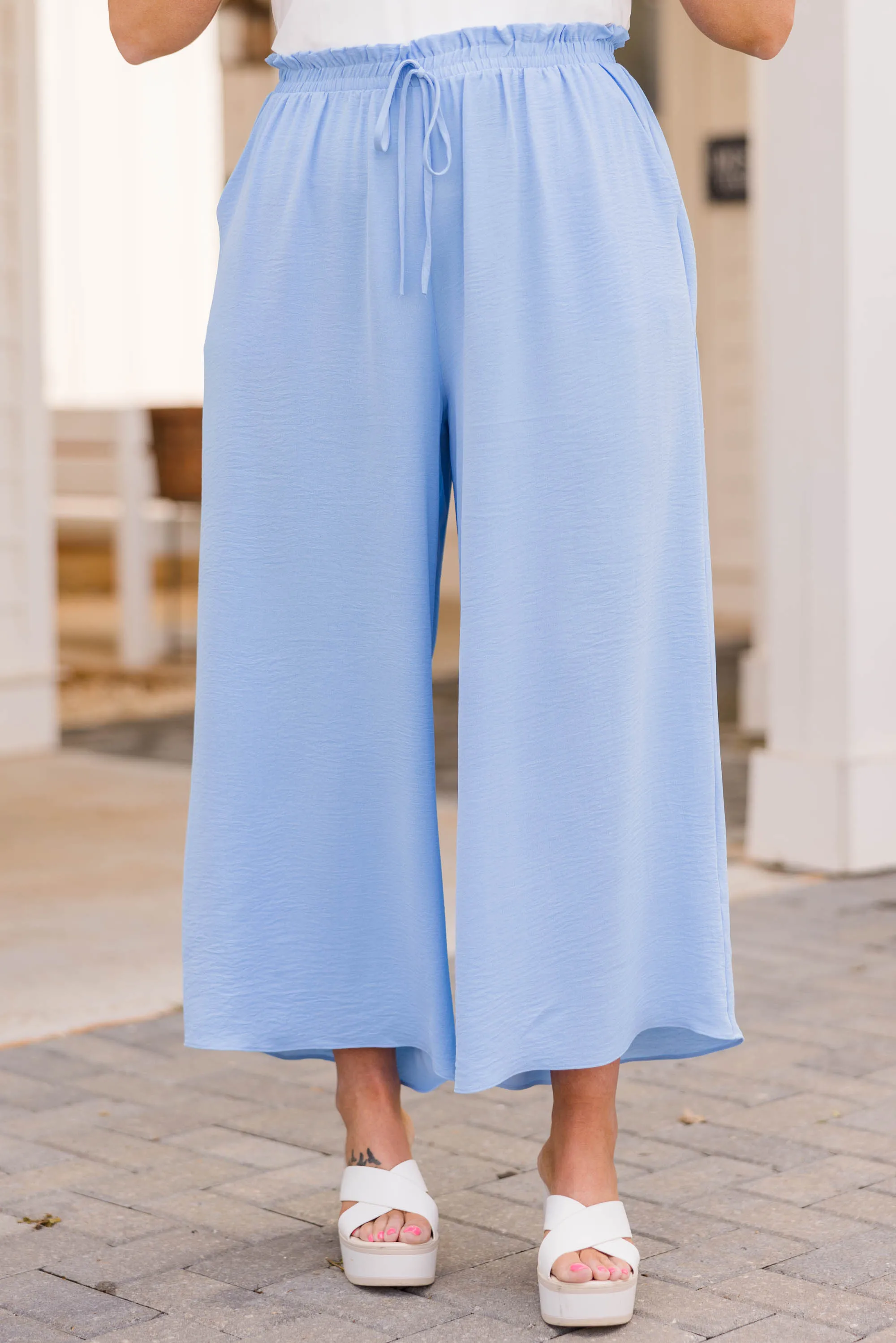 Weekend Wardrobe Pant, Spring Blue