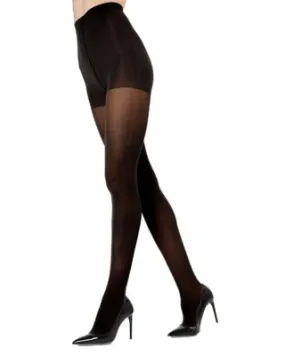 Women's MeMoi Perfectly Opaque Control Top Tights