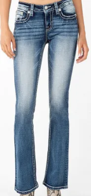 Women's Miss Me Bootcut Jean #M3855B