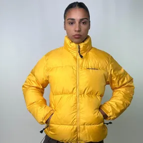 Yellow 90s Polo Jeans Ralph Lauren Puffer Jacket Coat (S)