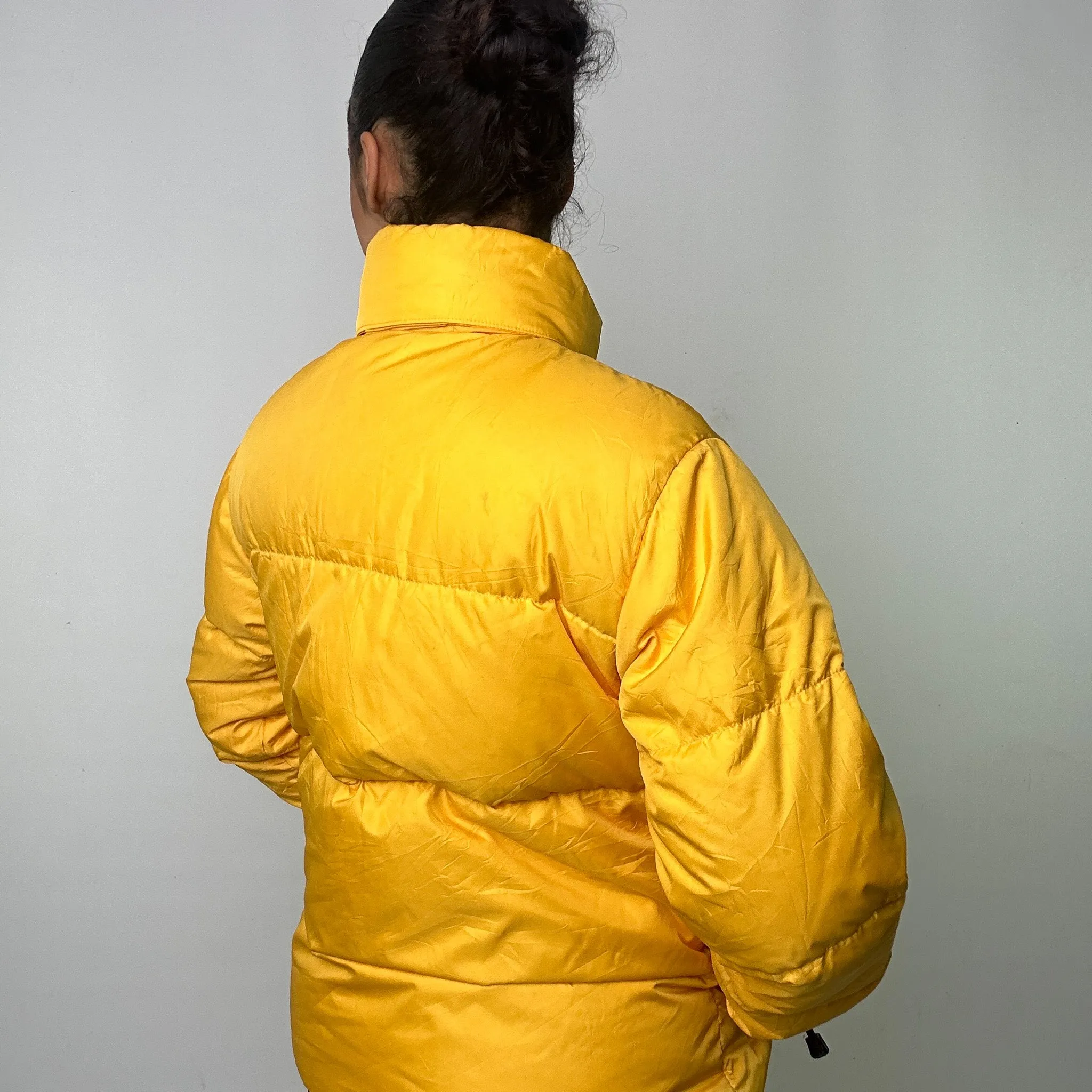 Yellow 90s Polo Jeans Ralph Lauren Puffer Jacket Coat (S)