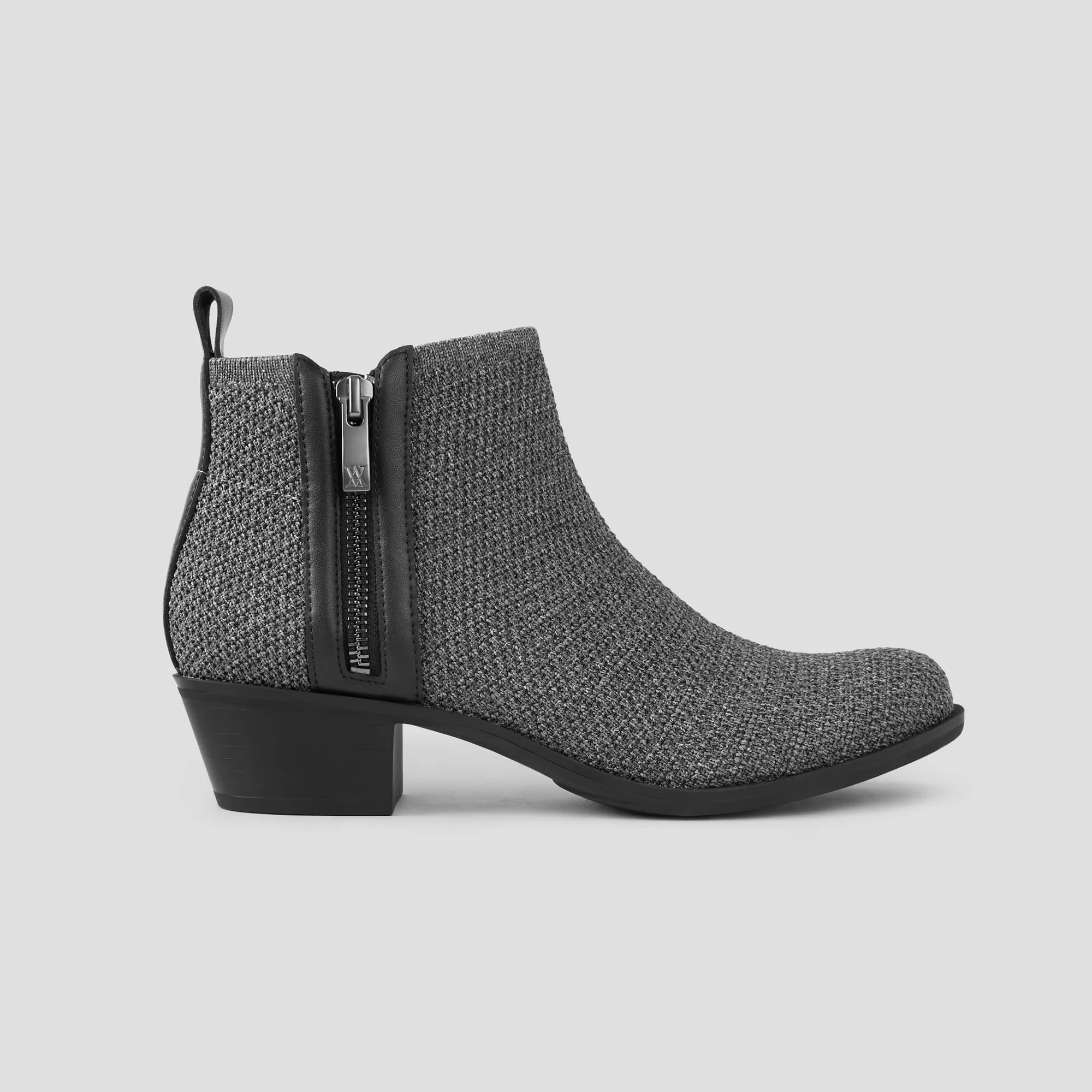   Zip Up Western Ankle Boots (Taylor)