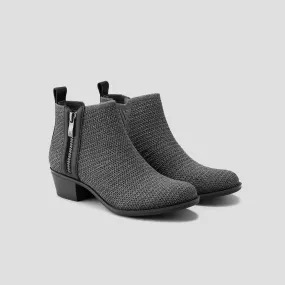   Zip Up Western Ankle Boots (Taylor)